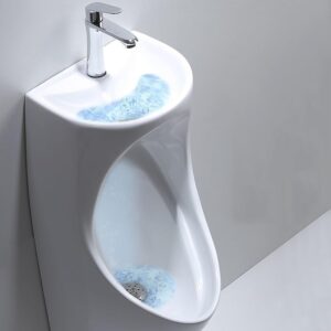 Keramik-Urinal mit Waschbecken 2-in-1