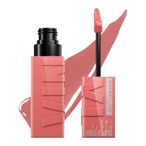 Maybelline Super Stay Vinyl Ink Lippenstift 100 Charmed