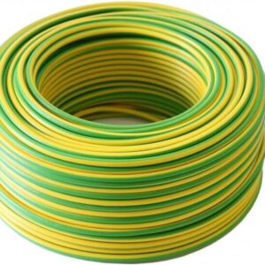 MANAX Erdungskabel 25m 10mm² H07V-K grün-gelb