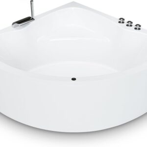 AQUADE Eckbadewanne 140x140 cm Komplettset – Koblenz/Kassel