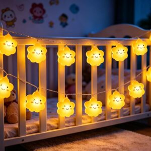Lichterkette Sterne 3m 15LED batteriebetrieben warmweiß