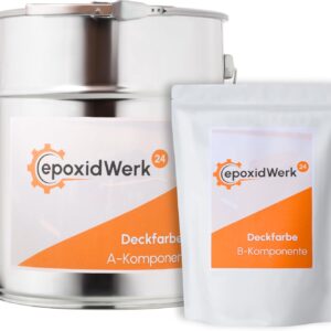 Epoxidharz-Bodenbeschichtung RAL 7035, 5 kg Set