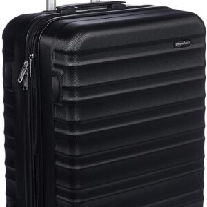 Amazon Basics Hartschalen-Koffer M, 68 cm, Schwarz